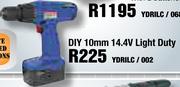 Cordless Drills DIY 10mm 14.4V Light Duty YDRILC/002