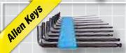 25 Piece Allen Key Set Metric And Imperial In Plastic Pouch(TKEYSA/025)