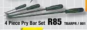 4 Piece Pry Bar Set(TBARPR/001)