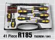 41 Piece Screwdrivers Sets(TSCREW/041)