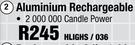 Aluminium Rechargeable Spotlight -HLIGHS/036