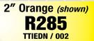 2" Orange Ratchet Tiedown-TTIEDN/002