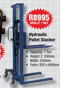 Hydraulic Pallet Stacker-GPALLT/003