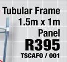 Scaffolding Tubular Frame 1.5m x 1m Panel TSCAFO / 001