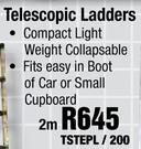 2m Telescopic Ladder TSTEPL / 200
