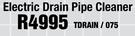 Electric Drain Pipe Cleaner TDRAIN/075