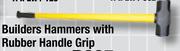 Builders Hammers With Rubber Handle Grip 14lbs, 6.3Kg THAMMR/603