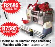Electric Multi Function Pipe Threading Machine With Dies 1/2"-2" GPIPTH/003