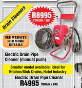 Electric Drain Pipe Cleaner TDRAIN/075