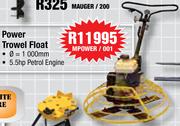 Power Trowel Float MPOWER/001