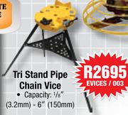 Tri Stand Pipe Chain Vice EVICES/003