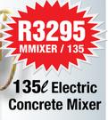 135L Electric Concrete Mixer MMIXER / 135