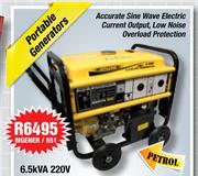 Mac-Afric 2.8KVA, 220V Petrol With Electric Start MGENER / 221