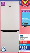 KIC 276Ltr Metallic Fridge/Freezer KBF631 ME