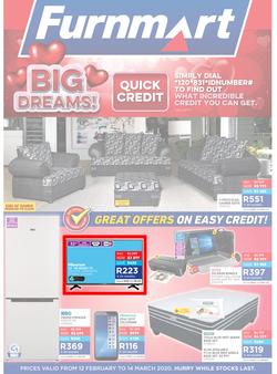 Furnmart : Big Dreams! (12 Feb - 14 March 2020), page 1