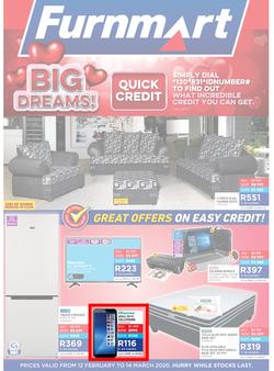 Furnmart : Big Dreams! (12 Feb - 14 March 2020), page 1