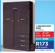 3 Drawer Roxy Robe