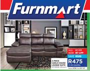 2 Piece Carlo Chaise Lounge Suite Brown