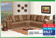 3 Piece Tuscany Corner Lounge Suite
