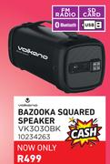 Volkano Bazooka Squared Speaker VK3030BK