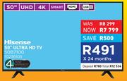 Hisense 50" UHD 4K Smart TV 50B7100