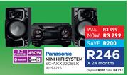 Panasonic Mini HiFi System SC-AKX220BLK