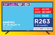 Sinotec 39" HD Ready TV 39VN77D