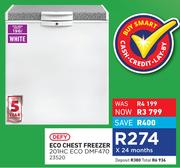 Defy 196Ltr White Eco Chest Freezer 201HC ECO DMF470