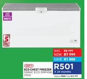 Defy 530Ltr White Eco Chest Freezer 530HC ECO DMF456