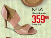 Mia Black & Nude Sizes 3-8