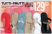 Tutti-Fruti Jelly Flats Sizes 3-8