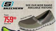 Skechers Memory Foam In Taupe