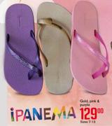 iPanema Gold, Pink & Purple-Each