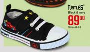 Turtles Black & Navy Shoes