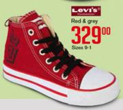 Levis Red & Grey Shoes
