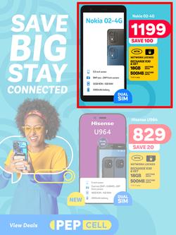 PEP Cell : Save Big Stay Connected (29 September - 26 October 2023), page 1
