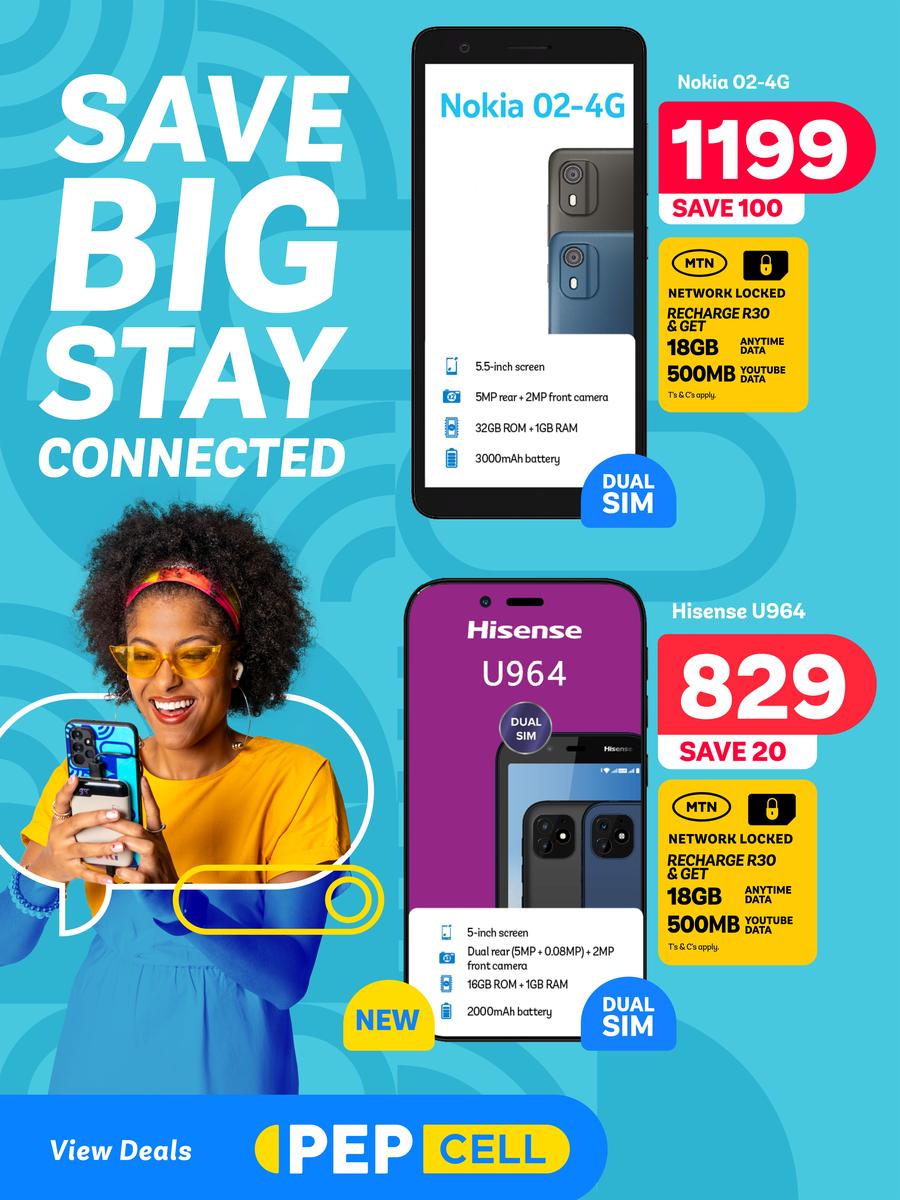 PEP Cell : Save Big Stay Connected (29 September - 26 October 2023) — m ...