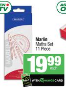 Marlin Maths Set (11 Piece)-Each