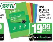 Spar Goodliving A4 Pre-Cut Colour Kraft Book Covers (12s Pack)-Per Pack