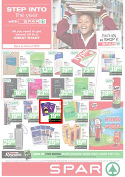 SPAR : Back to School (Until 9 February 2025), page 1
