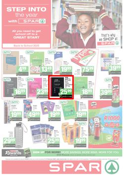 SPAR : Back to School (Until 9 February 2025), page 1