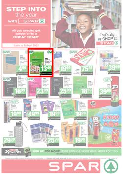 SPAR : Back to School (Until 9 February 2025), page 1