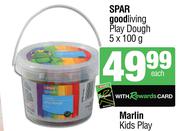 Spar Goodliving Play Dough 5 x 100gm-Each