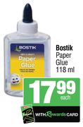 Bostik Paper Glue 118ml-Each