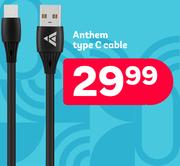 Anthem Type C Cable