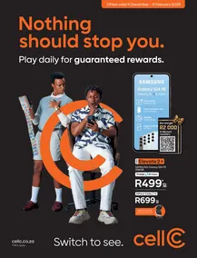 Cell C : Nothing Should Stop You (11 December 2024 - 11 February 2025)