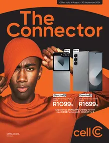 Cell C : The Connector (16 August - 30 September 2024 While Stocks Last)