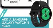 Samsung Galaxy Watch 4 40mm (36 Months)