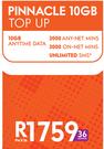 Huawei P50 Pocket 512GB-Pinnacle 10GB Top Up