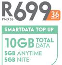 Samsung Galaxy 11" Screen Tab S8 256GB-On Smart Data Top Up (36 Months)
